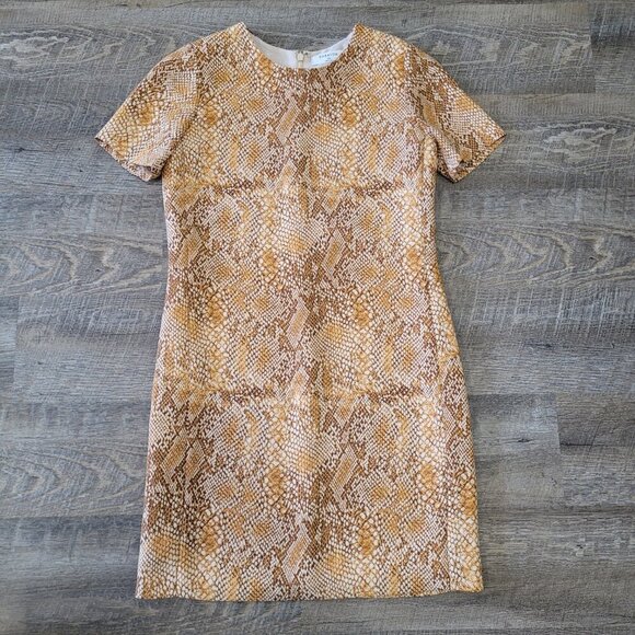 BABATON | Aritzia Patricio Dress Snake Print | Sz. 00 - Picture 4 of 8